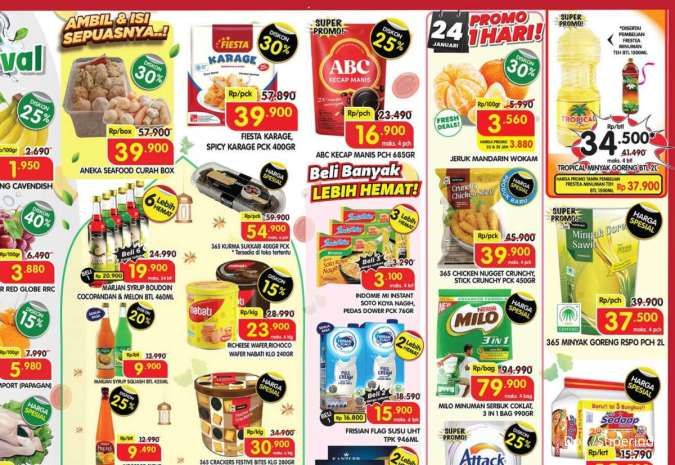  Promo Superindo Hari Ini 23-25 Januari 2026, Iga Potong-Cumi Fresh Harga Spesial