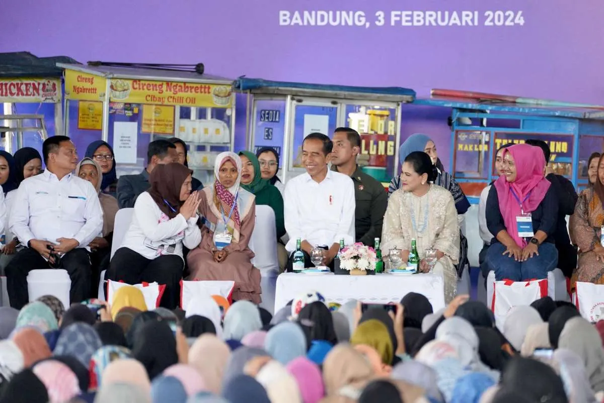  Jokowi Apresiasi Produk Nasabah PNM Mekaar yang Sudah Tembus Pasar Ekspor