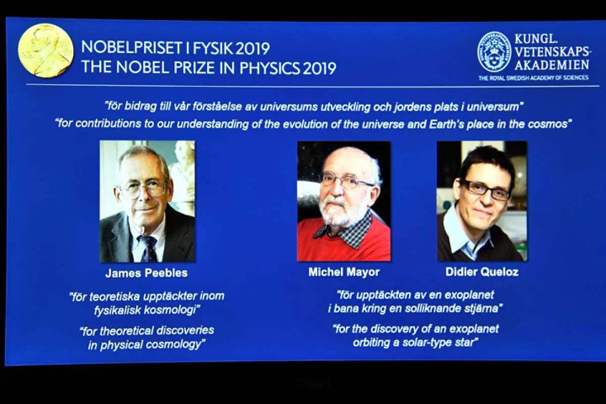 Hadiah Nobel Fisika 2019 jatuh pada penemu planet di luar Bima Sakti