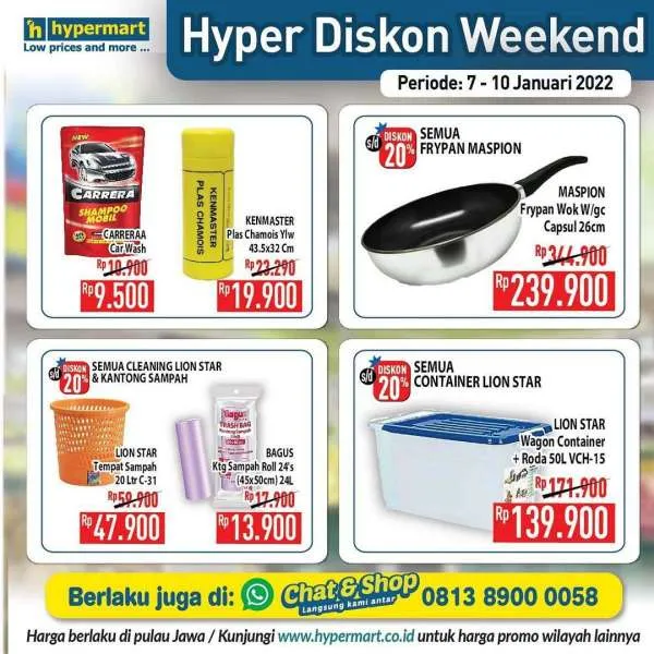 Promo Hypermart 7-10 Januari 2022