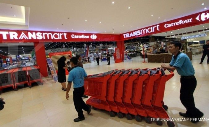 Transaksi non tunai di Transmart mencapai 60%