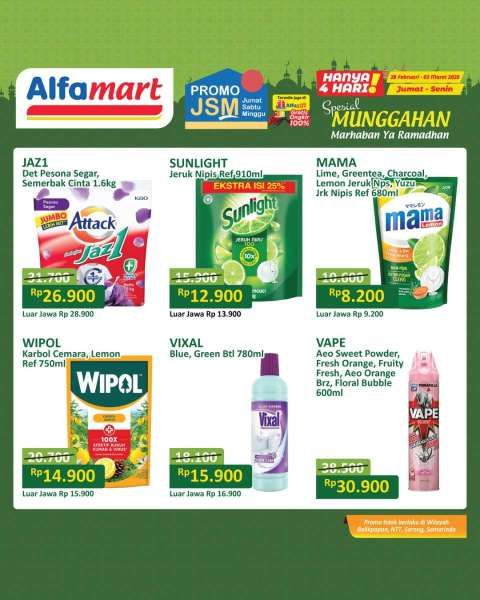 Promo JSM Alfamart 28 Februari-3 Maret 2025