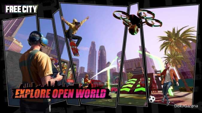 Garena Free City Game Tentang Apa? Game Open World Terbaru yang Mirip GTA