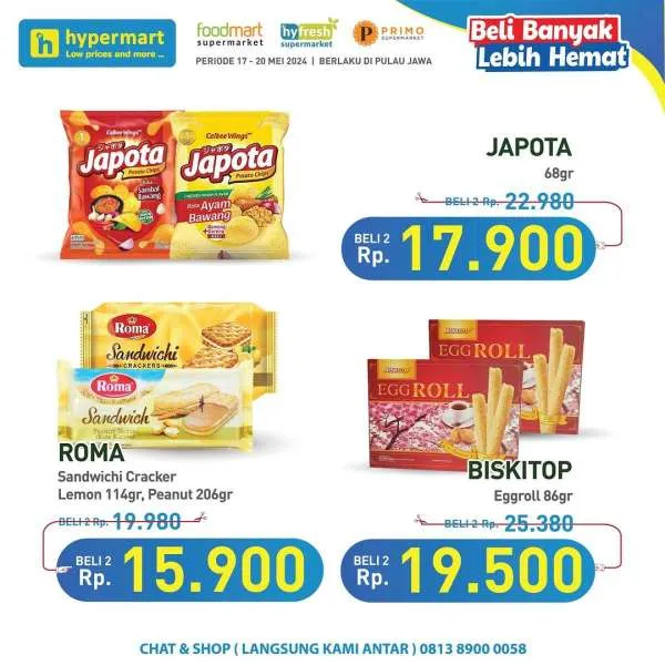 Promo Hypermart Beli Banyak Lebih Hemat Periode 17-20 Mei 2024