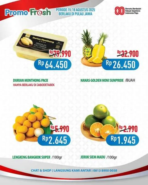 Promo JSM Hypermart Weekend Periode 15-18 Agustus 2025