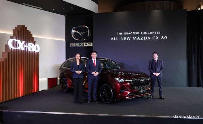 Mobil Listrik Segmen Premium Punya Potensi Besar, Mazda Rilis The All-New Mazda CX-80