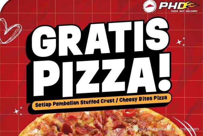 Promo Pizza Hut Delivery Gratis Pizza Sambut Long Weekend, Segera Berakhir 1 Mei 2025