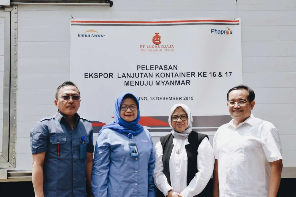 Jelang tutup tahun, anak usaha Phapros (PEHA) ekspor obat ke Myanmar