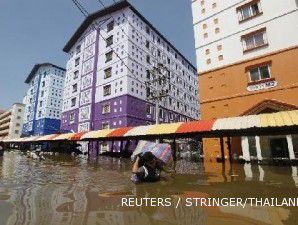 Semakin parah, banjir Thailand diprediksi terjadi hingga sebulan mendatang