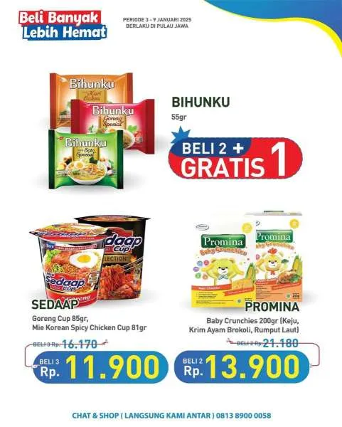 Promo Hypermart Beli Banyak Lebih Hemat Periode 3-9 Januari 2025