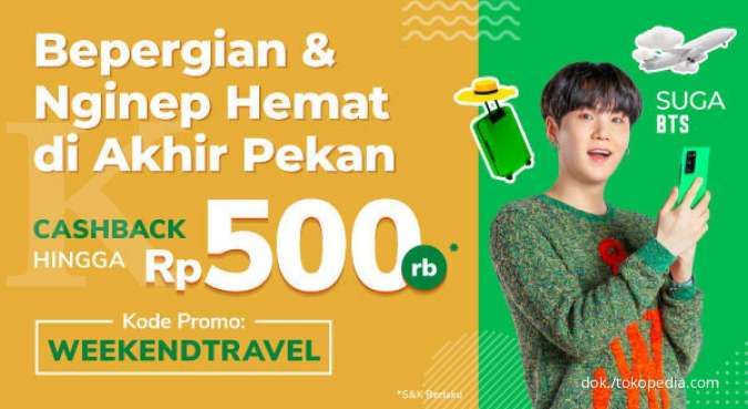 Promo Tokopedia Akhir Pekan 17-19 Des 2021, Pakai Kode Promo Cashback s.d Rp500.000