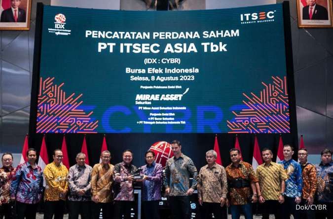  Raih Oversubscribe 98,08 Kali, ITSEC Asia Resmi Tercatat di Bursa Efek Indonesia