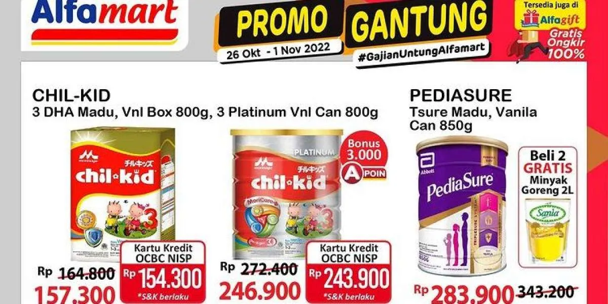 Promo Alfamart Gajian Untung 27 Oktober 2022, Potongan Harga untuk Susu Anak
