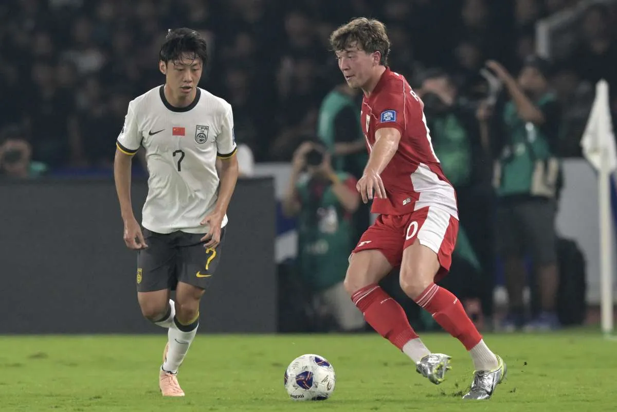 Gol Penalti Ole Romeny Membawa Timnas Indonesia Unggul 1-0 atas China