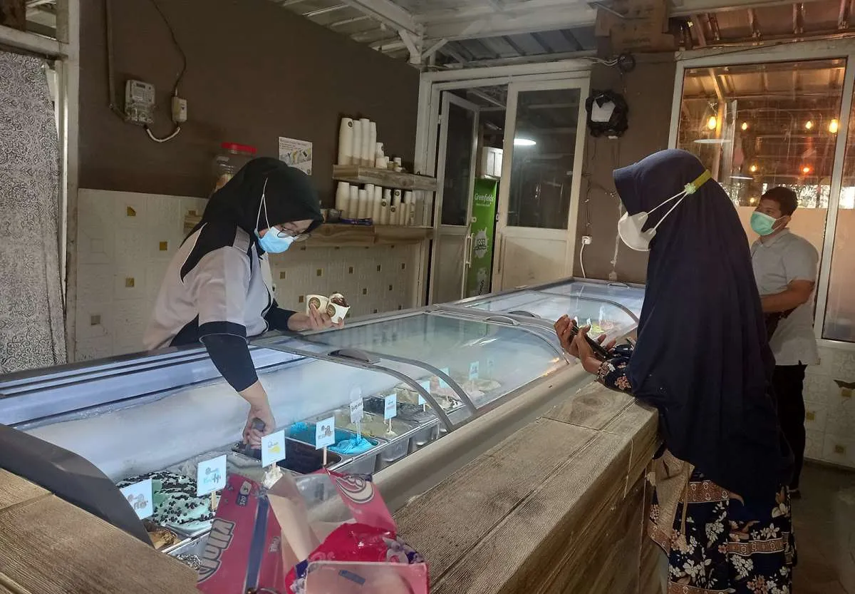 Mencicip Gelato di Kebun Djati