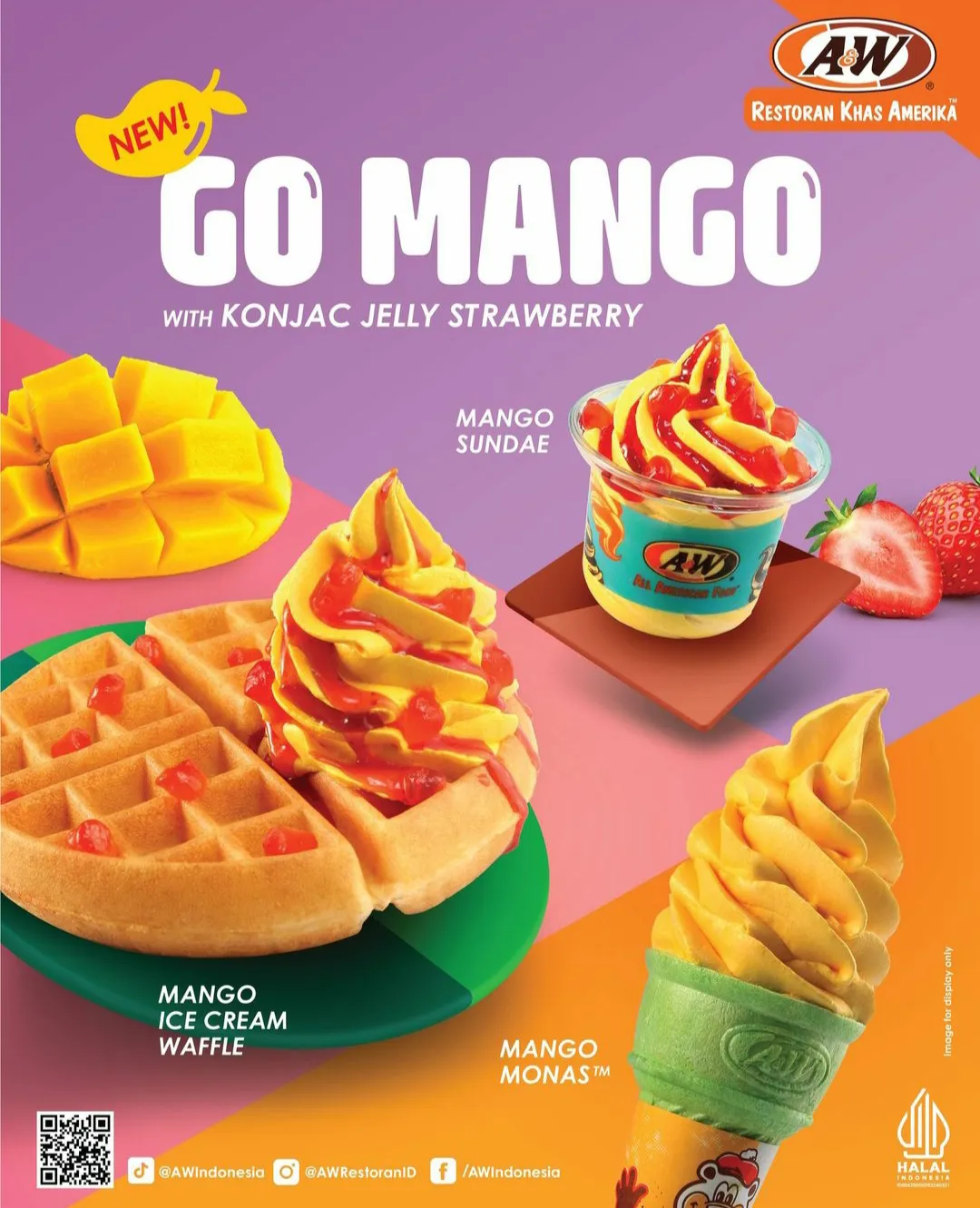 promo menu baru AW Restoran: Go Mango