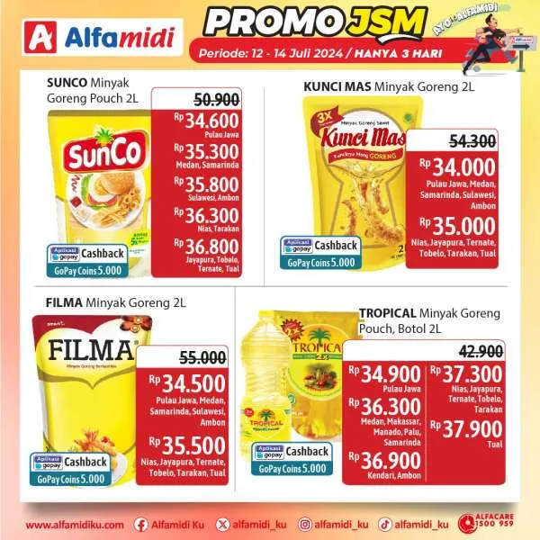 Promo JSM Alfamidi Periode 12-14 Juli 2024