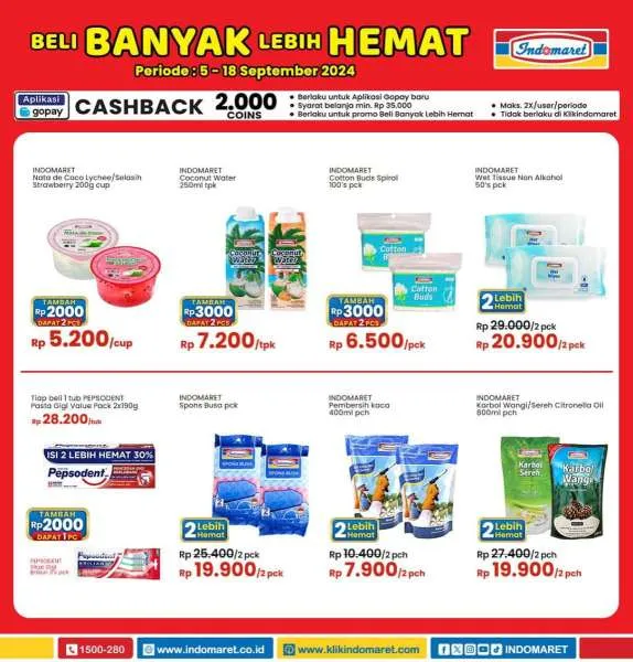 Promo Indomaret Super Hemat Periode 5-18 September 2024