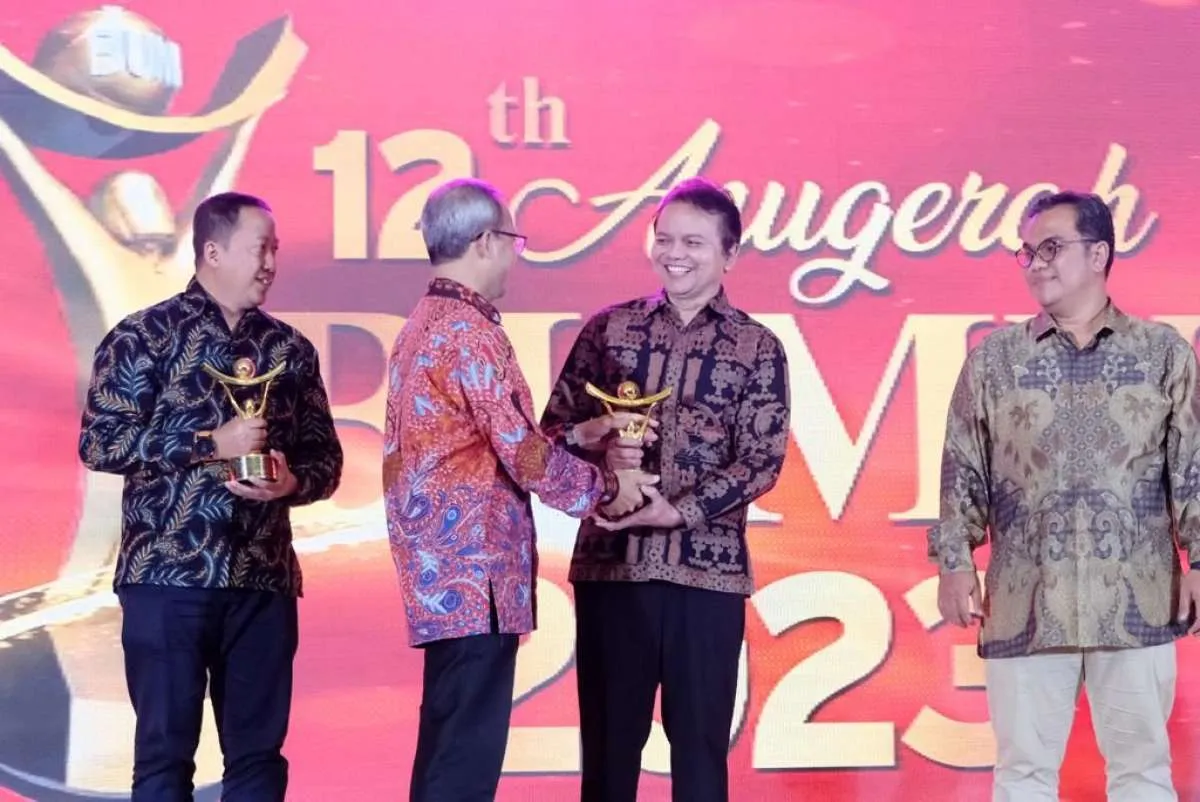 Raih Penghargaan Transformasi Digital Peringkat Teratas di Anugerah BUMN 2023