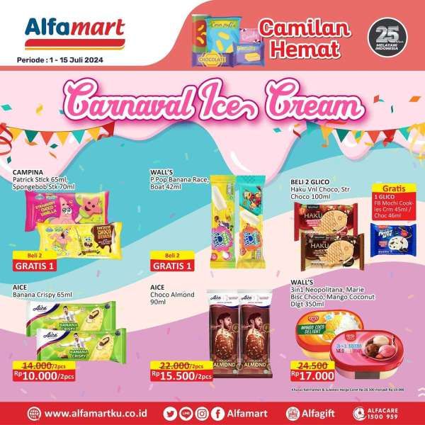 Promo Alfamart 1-15 Juli 2024 Ice Cream Carnaval