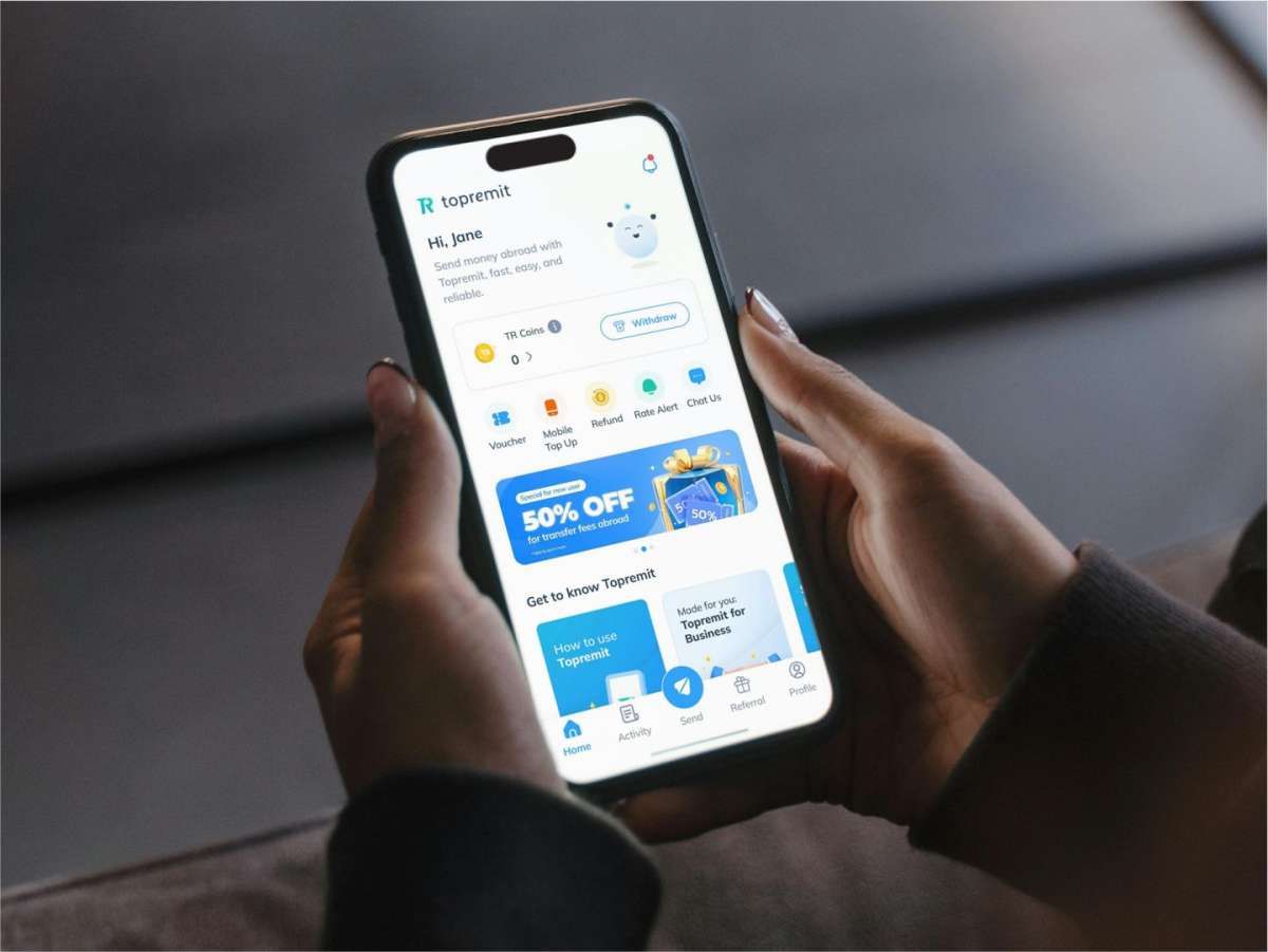 Topremit Permudah Transfer Internasional lewat Fitur Rate Alert & Multiple Recipient