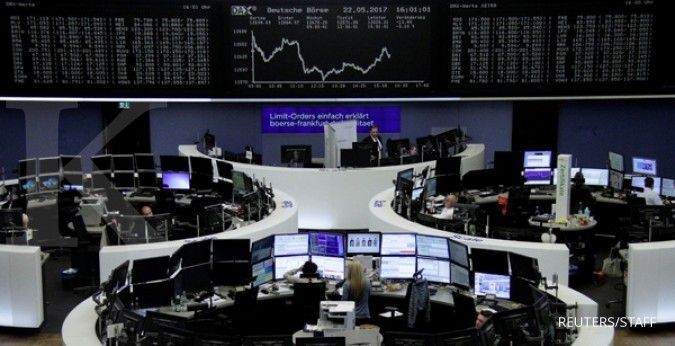 Bursa Eropa kompak menguat