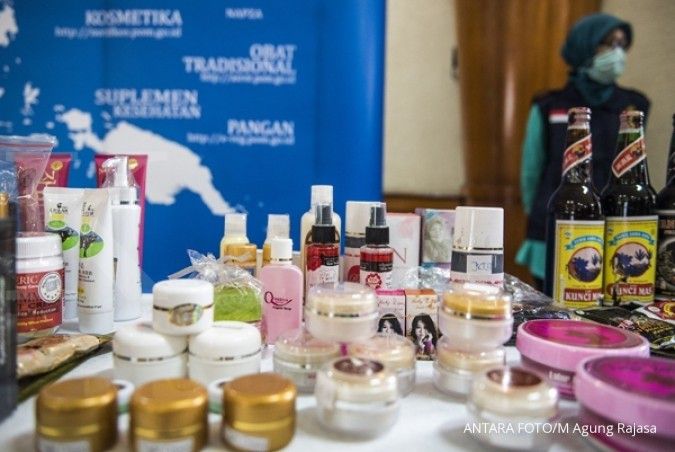 Ditemukan 45 jenis kosmetik bermasalah di Surabaya