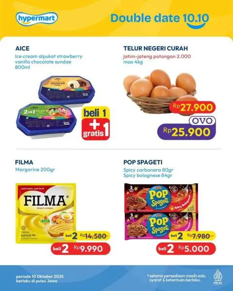 Promo 10.10 Hypermart Periode 10 Oktober 2025