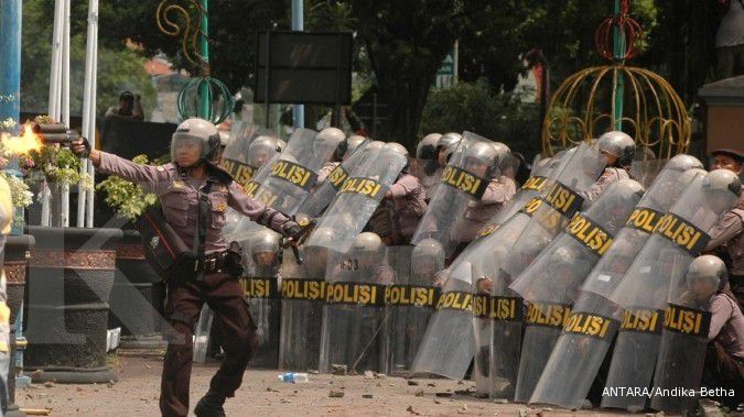 4.300 Polisi jaga pelantikan DPR besok