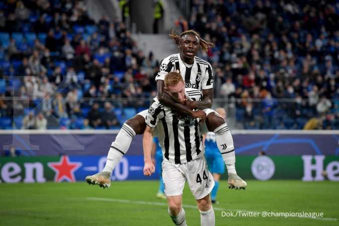 Hasil Liga Champions Zenit vs Juventus: Bianconeri bungkam Zenitchiki 0-1