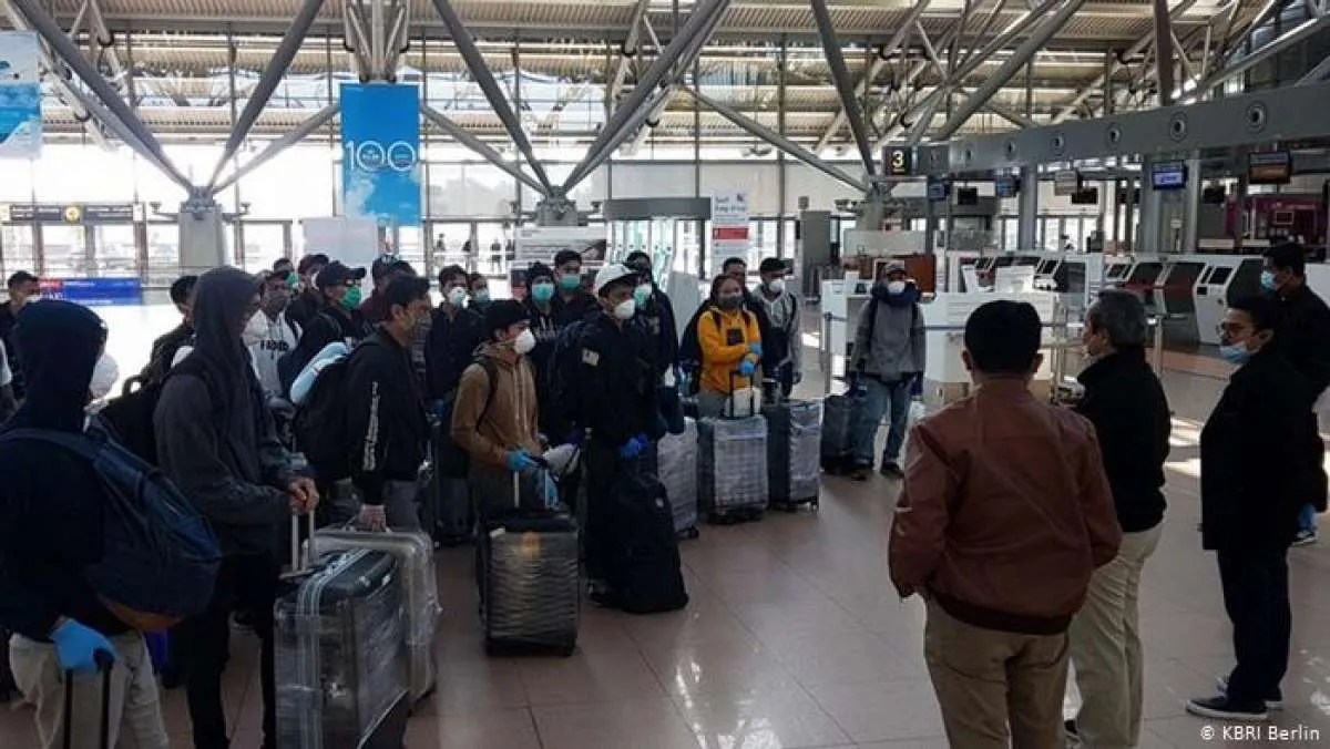 Ratusan Kru Kapal Pesiar Jerman Kembali Direpatriasi ke Indonesia