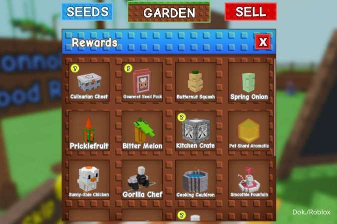 Semua Reward Kitchen Storm Event Grow a Garden Roblox dan Panduan Cara Mendapatkan