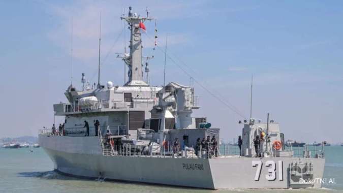 Kapal Perang KRI Pulau Fani-731