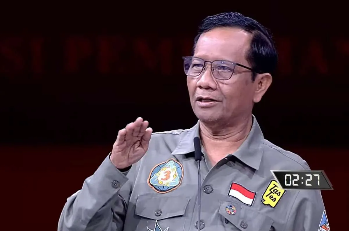 Debat Cawapres, Mahfud MD Singgung Kegagalan Food Estate: Rugi Dong Kita!