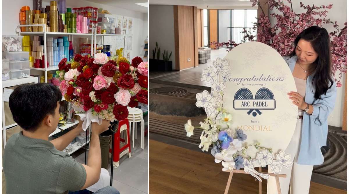 Cuan Terukir Indah di Papan Bunga