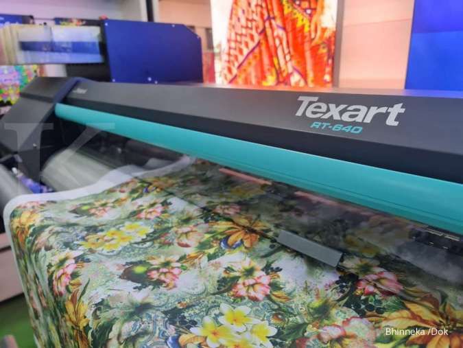 Dukung industri cetak dan kemasan, Bhinneka luncurkan mesin printer large format