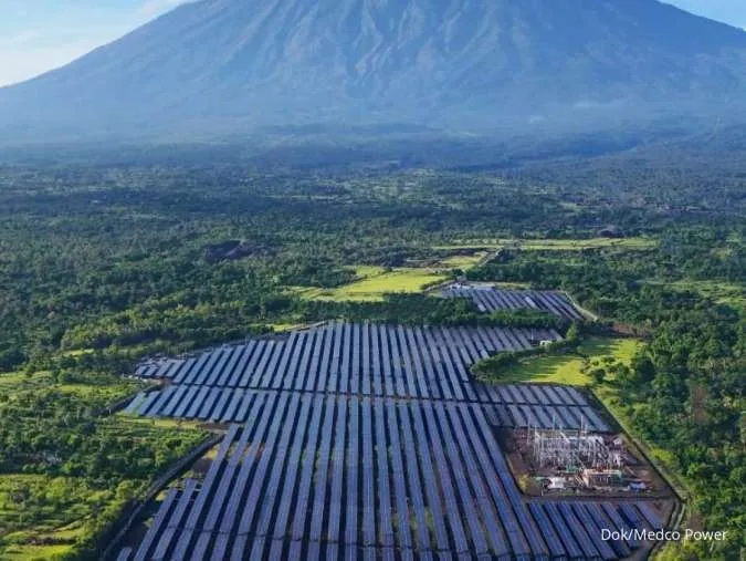 Jual Listrik dari Energi Terbarukan, Medco (MEDC) Operasikan PLTS 25MWp di Bali