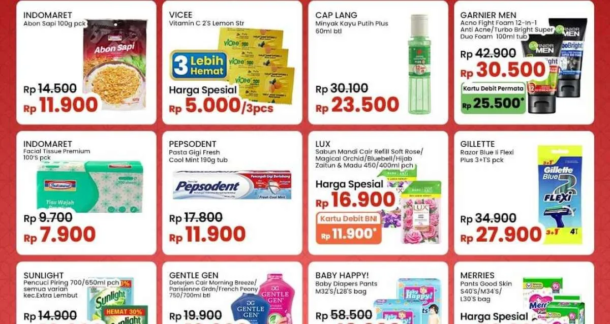 Promo JSM Indomaret Terbaru Bulan Maret 2024, Deterjen Rp 13.000-an di Akhir Pekan