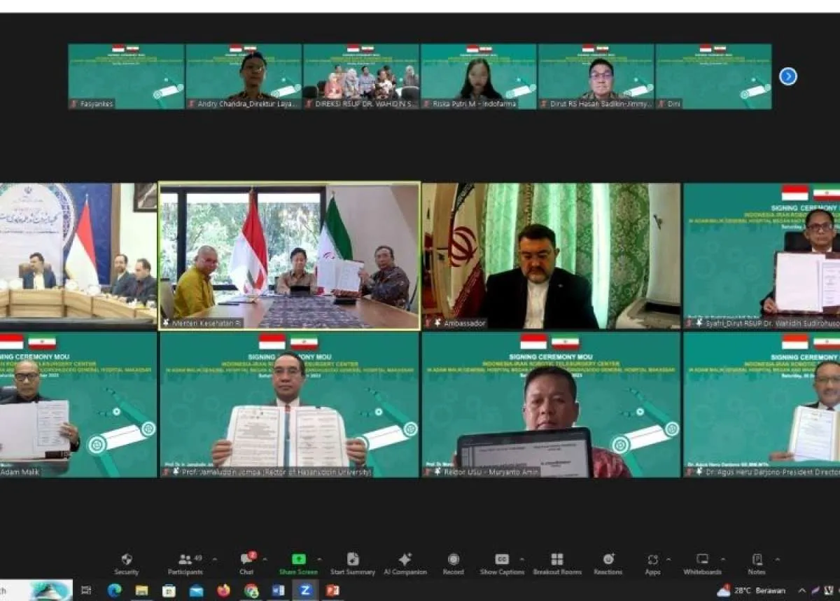 RSUP HAM Jadi Pilot Project Pengembangan Robotic Telesurgery di Indonesia Barat