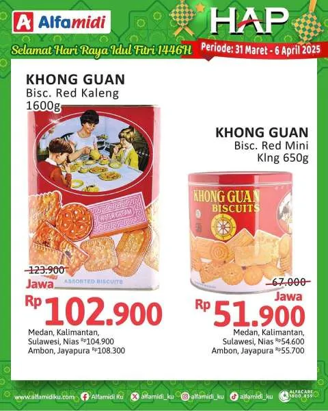 Promo Alfamidi Hemat Satu Pekan Periode 31 Maret-6 April 2025