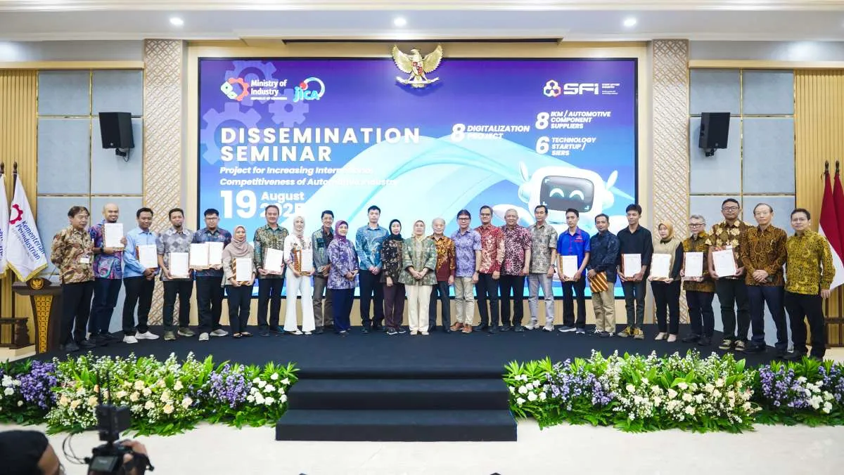 Gandeng JICA, Kemenperin Jalankan Proyek Digitalisasi IKM Komponen Otomotif
