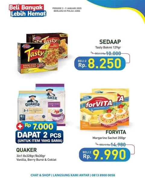 Promo Hypermart Beli Banyak Lebih Hemat Periode 3-9 Januari 2025