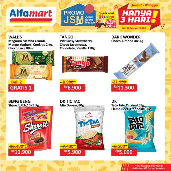 Promo JSM Alfamart 10-12 Januari 2025