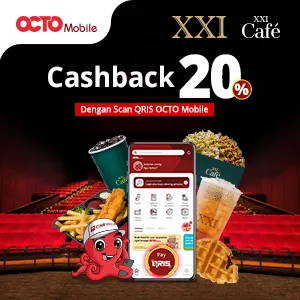 Promo cinema xxi octo mobile cashback 20%