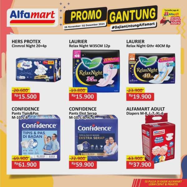 Promo Alfamart Gantung 26 November-2 Desember 2024