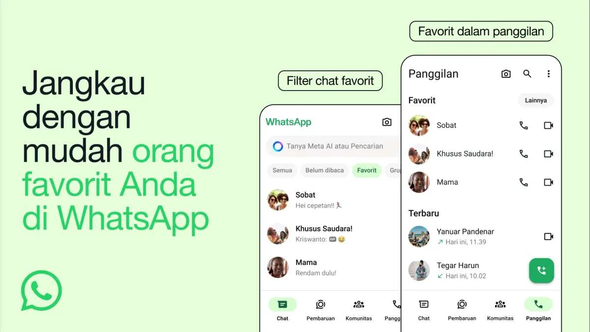 Begini Cara Menambahkan Chat atau Grup ke Favorit di WA Agar Mudah Ditemukan