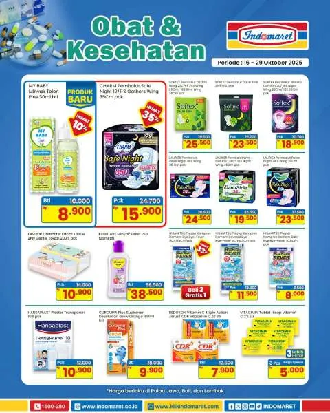 Promo Indomaret Super Hemat Periode 16-29 Oktober 2025