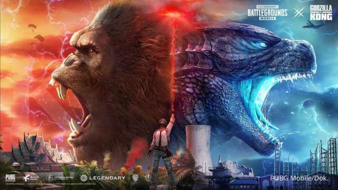 Inilah konten baru di PUBG Mobile 1.4, kolaborasi Godzilla vs. Kong sudah tersedia
