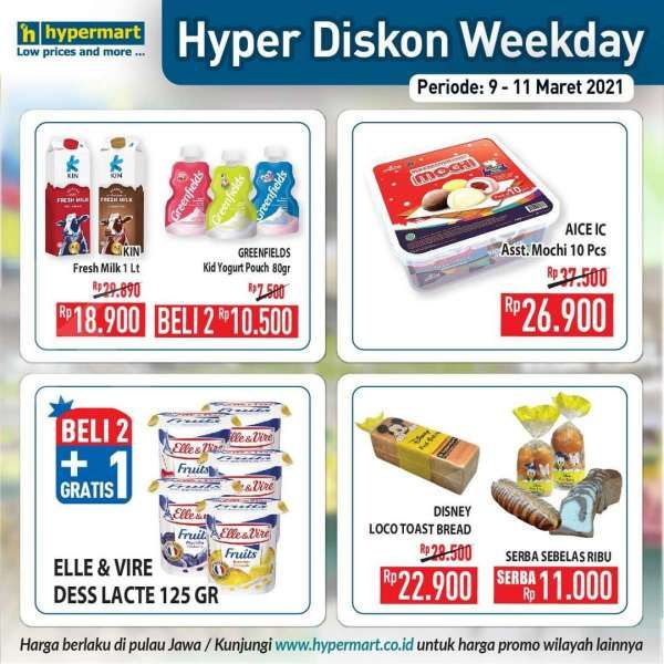 Promo Hypermart weekday 9-11 Maret 2021 
