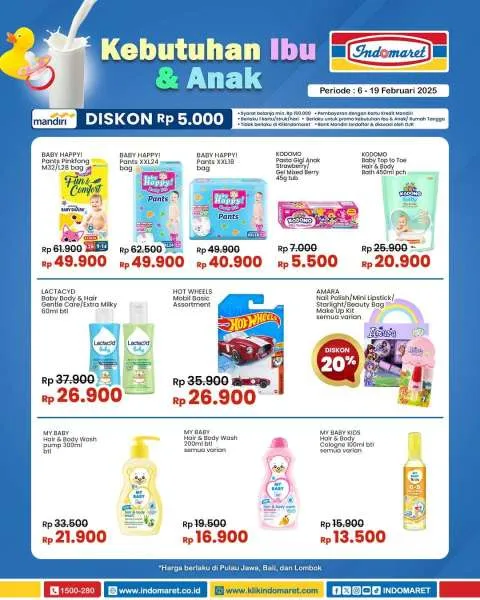 Promo Indomaret Super Hemat Periode 6-19 Februari 2025